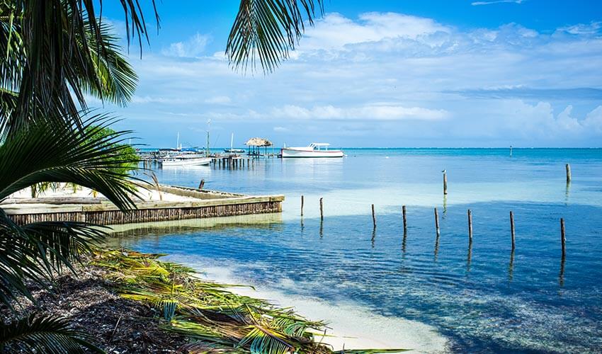 Beachside at Caye Culker, Belize