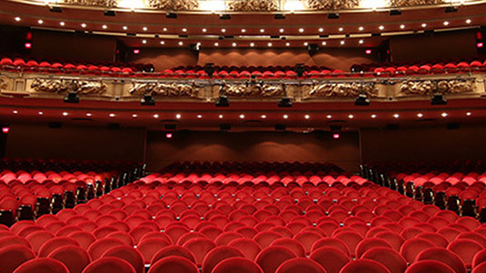 Interior of the Mirvish Theatre