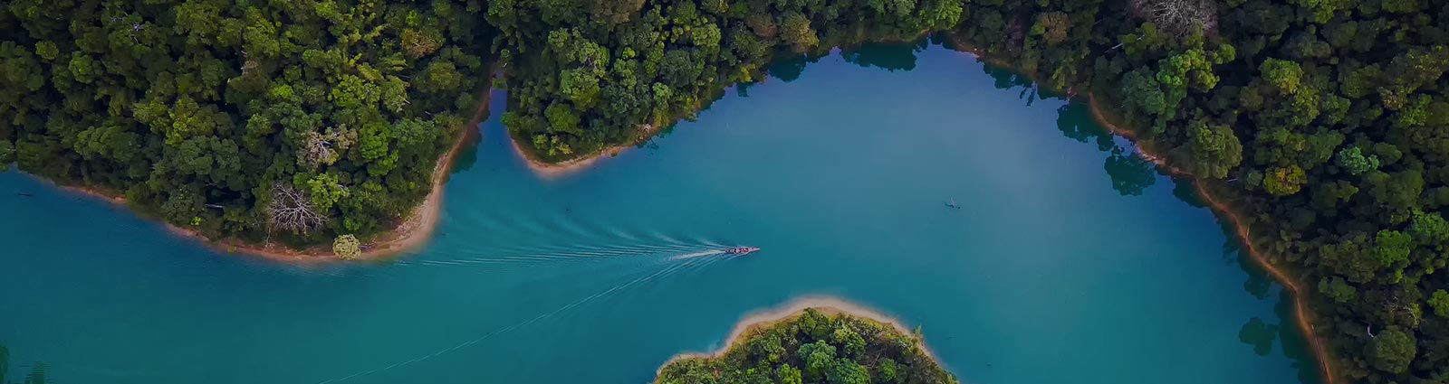 Aerial view of Surat Thani