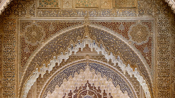 Alhambra of Granada, Spain