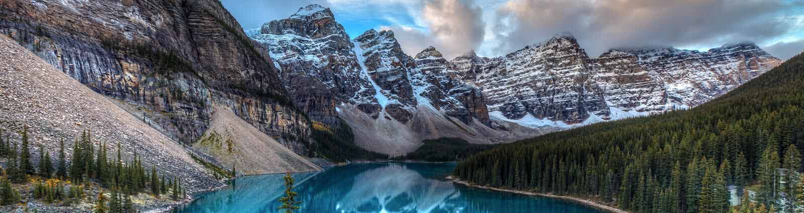 Beautiful Moraine Lake.