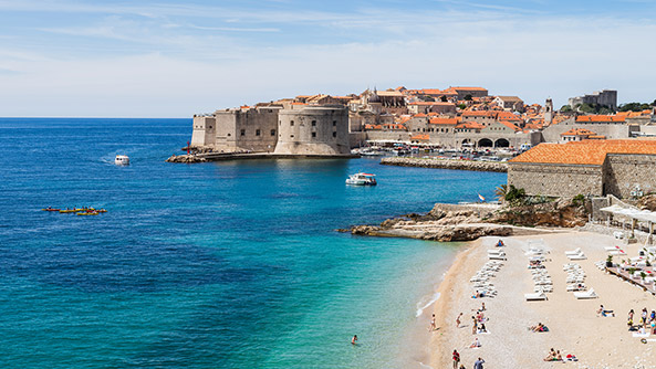 Pebbly Banje Beach, Croatia