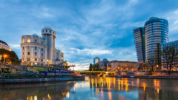 Danube Canal, Austria