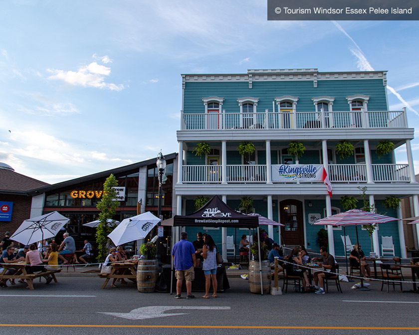 Open streets of Kingsville