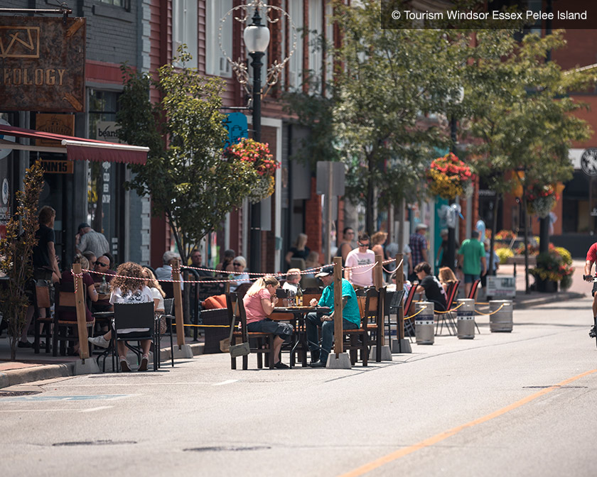 Open streets of Kingsville